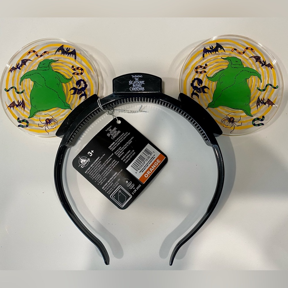Disney Mickey Halloween Ears Oogie Boogie - NEW WITH TAGS